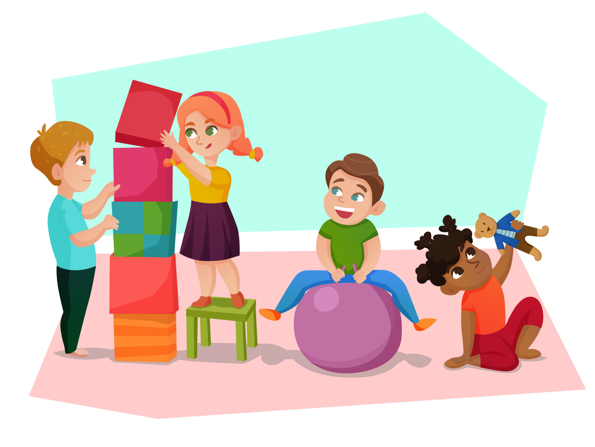 Game Room Illustration